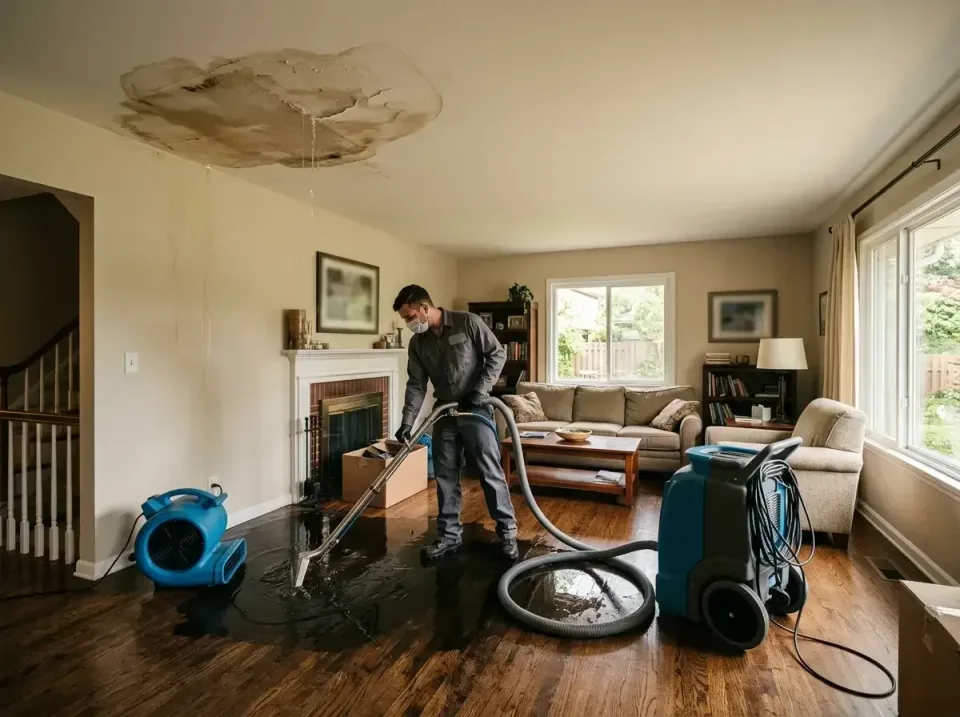 attic-pipe-burst-ceiling-drip-008 — frequently asked questions, Water Damage Restoration & Carpet Care in Chinchilla, PA